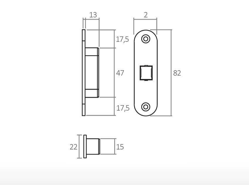 EASY TOUCH Magnetic lock