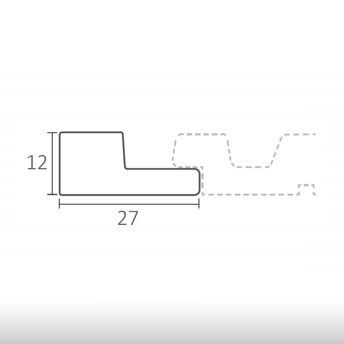 XPS Tongue end trim - 007