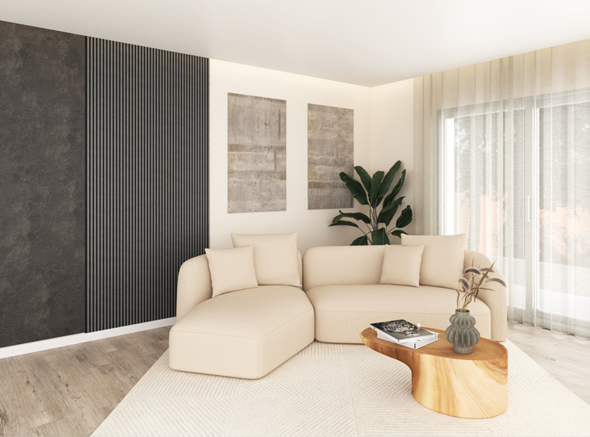 Painel Acústico Ripado GS | SLENDER